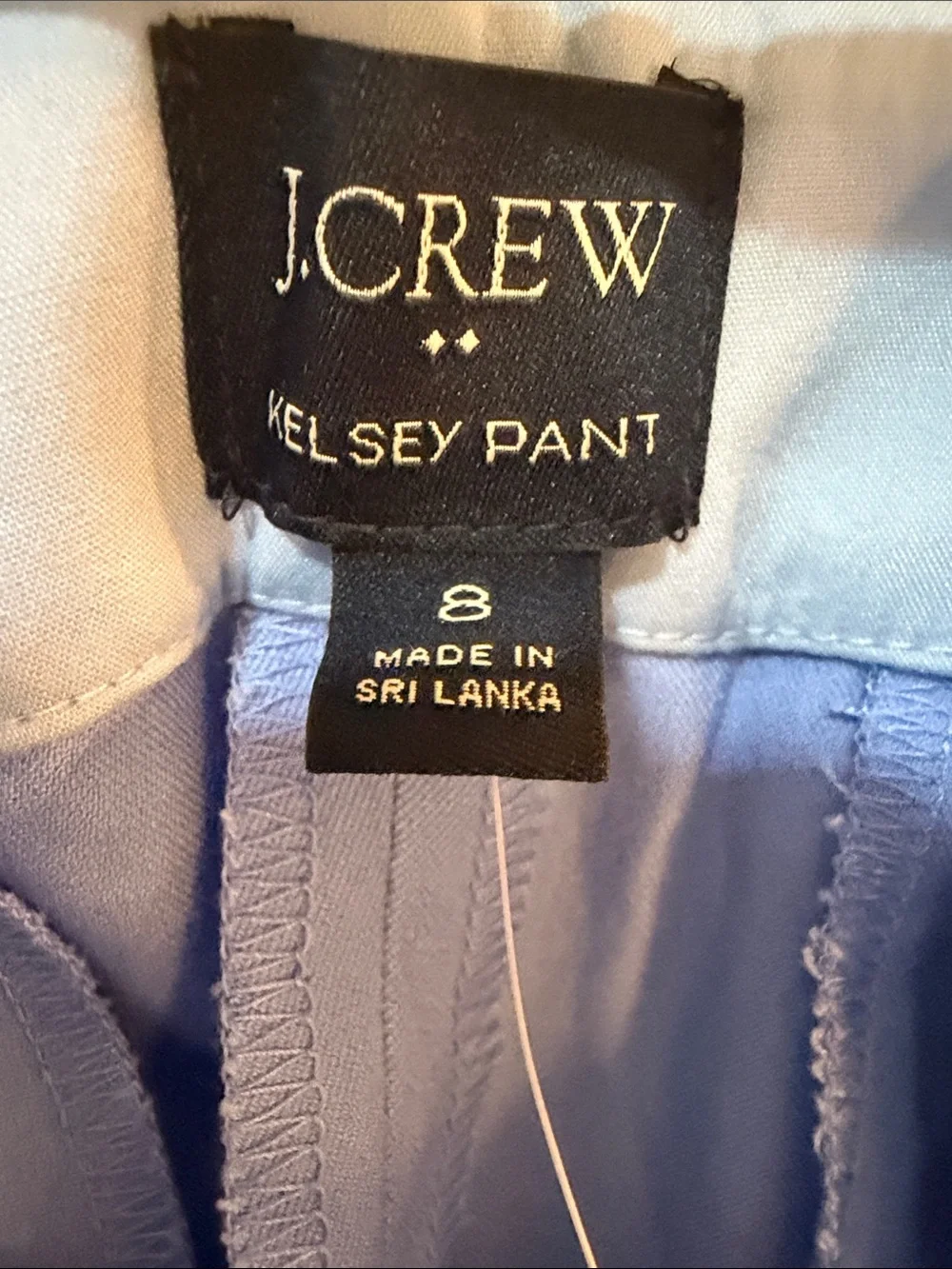 J. Crew Periwinkle Boot-Cut Pants